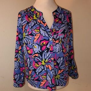 EUC Tropical Beachy top